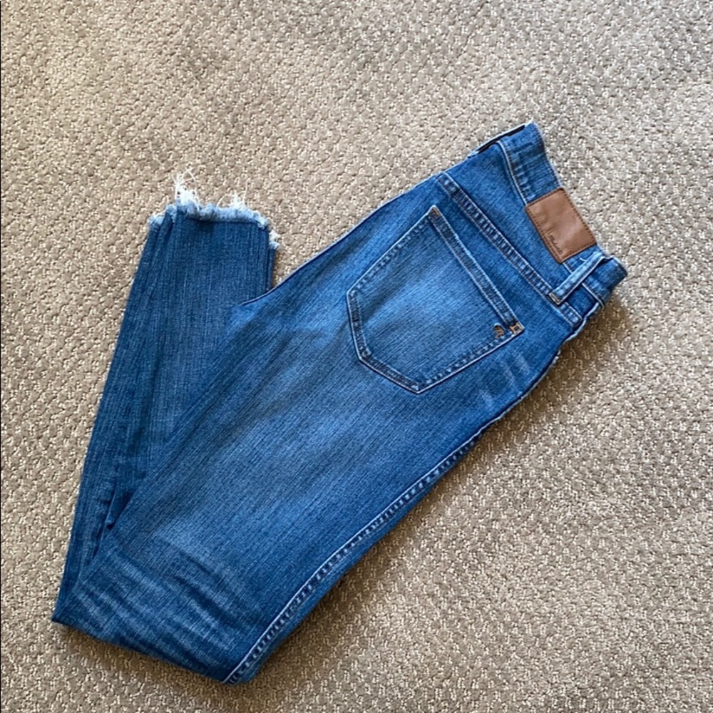 Madewell High Rise Skinny Jeans